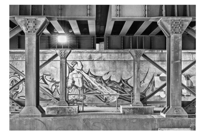Viaduct #34, Black & White Archival Quality Print