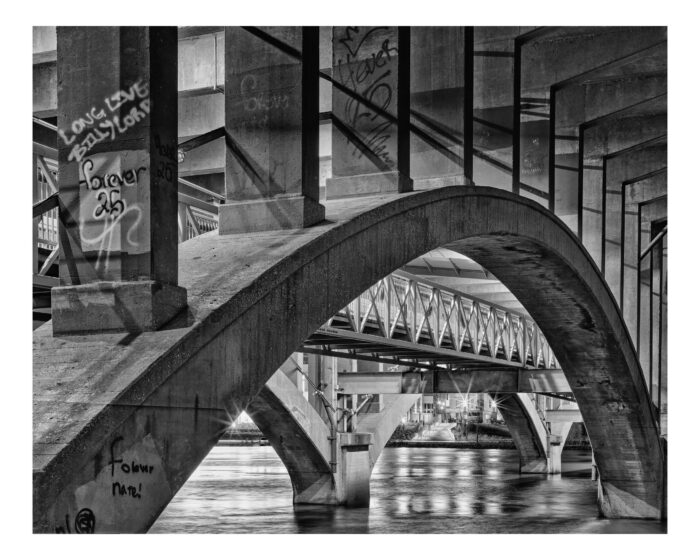 Jefferson Bridge #2 - Large Format Fine Art Photographic Print