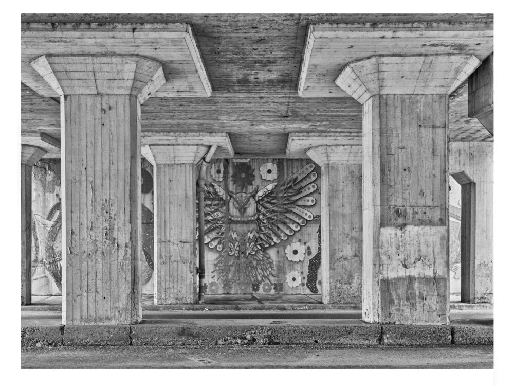 Viaduct #29 - Large Format Museum Quality B&W Photographic Print