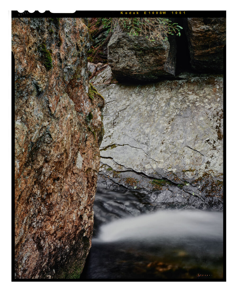 Nineteen Brook #4 - Fine Art Landscape Print from 4x5 Transparency Film