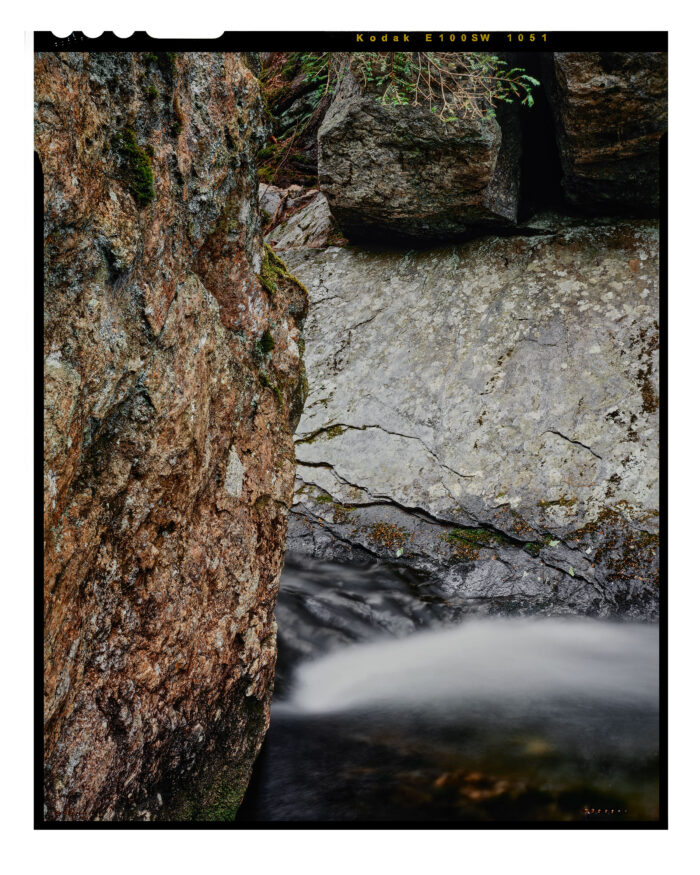 Nineteen Brook #4 - Fine Art Landscape Print from 4x5 Transparency Film