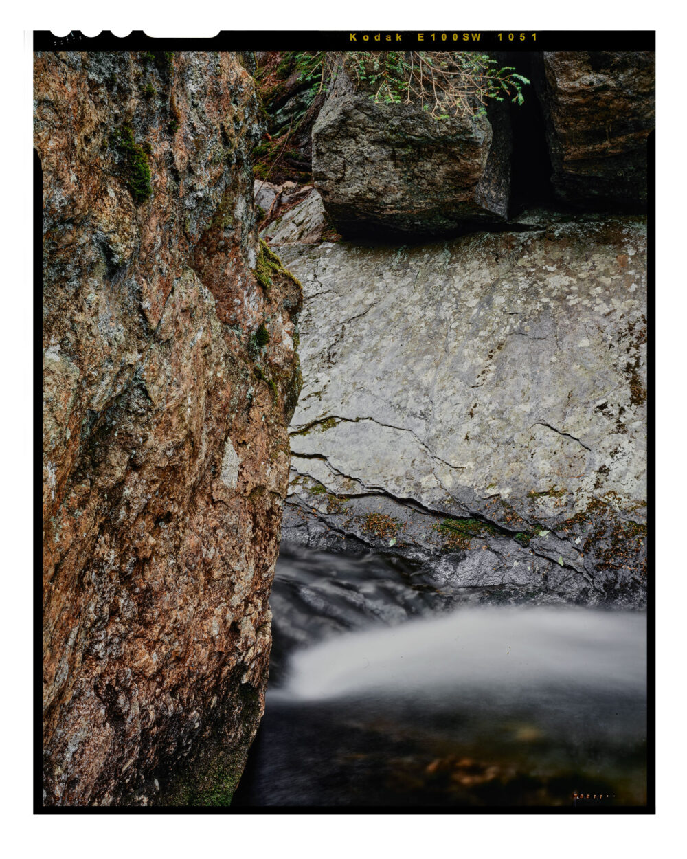 Nineteen Brook #4 - Fine Art Landscape Print from 4x5 Transparency Film