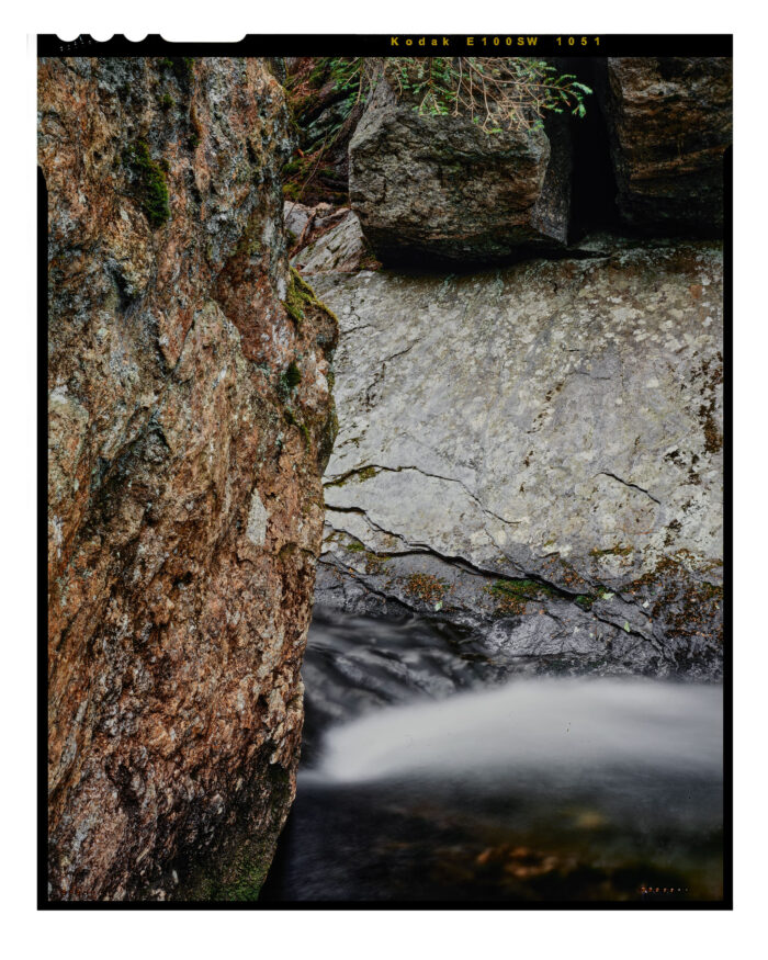 Nineteen Brook #4 - Fine Art Landscape Print from 4x5 Transparency Film