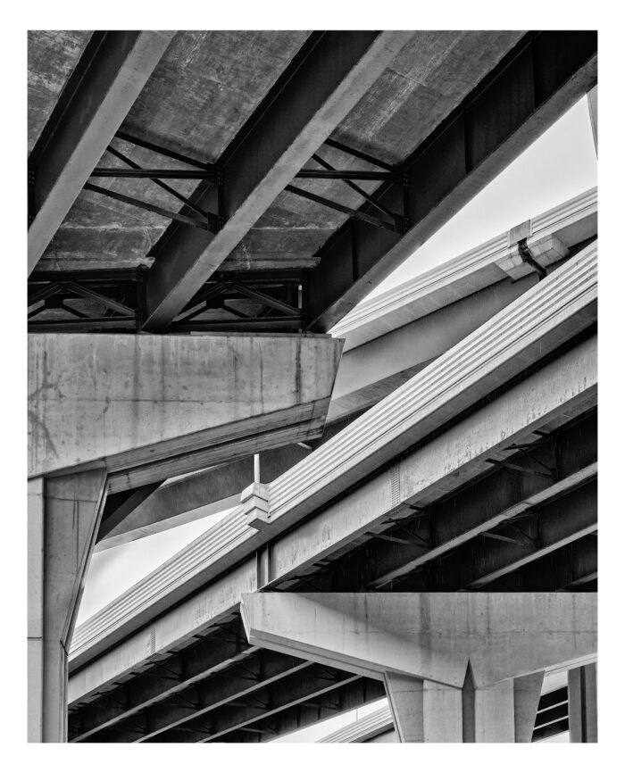 Organized Chaos #23 I-94 | B&W Archival Photographic Print