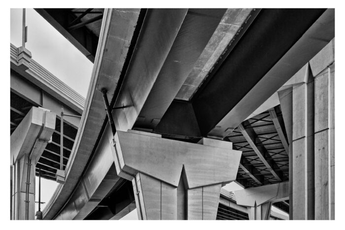 Organized Chaos #4 I94 - B&W Museum Quality Photographic Print