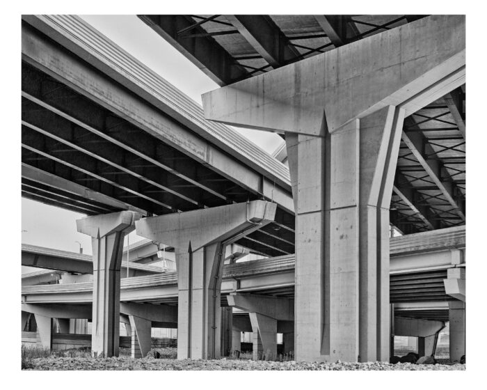 Organized Chaos #22 I-94 | B&W Fine Art Photographic Print