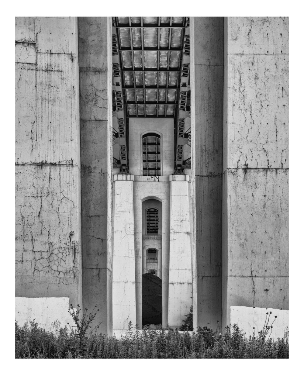 Hope Memorial Bridge, Fine Art Black and White Photographic Print