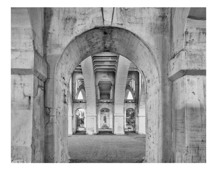 Detroit Avenue Bridge #7 - Fine Art Black and White Print