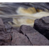 "Iron Ore Ledge and Cascade #3" is offered as a limited edition, fine art Color photographic print. I captured this subject in Kodak E100SW 4x5 transparency film with an Ebony 4x5 view camera and 135mm Rodenstock Sironar S lens in the Upper Peninsula of Michigan.